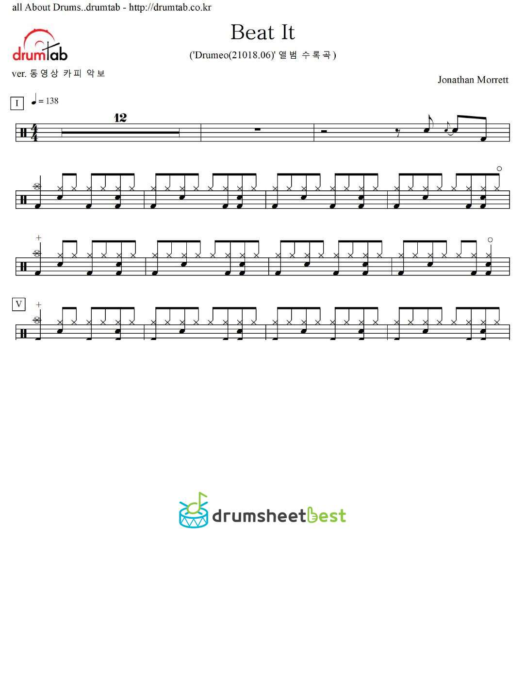 Beat It preview page 1