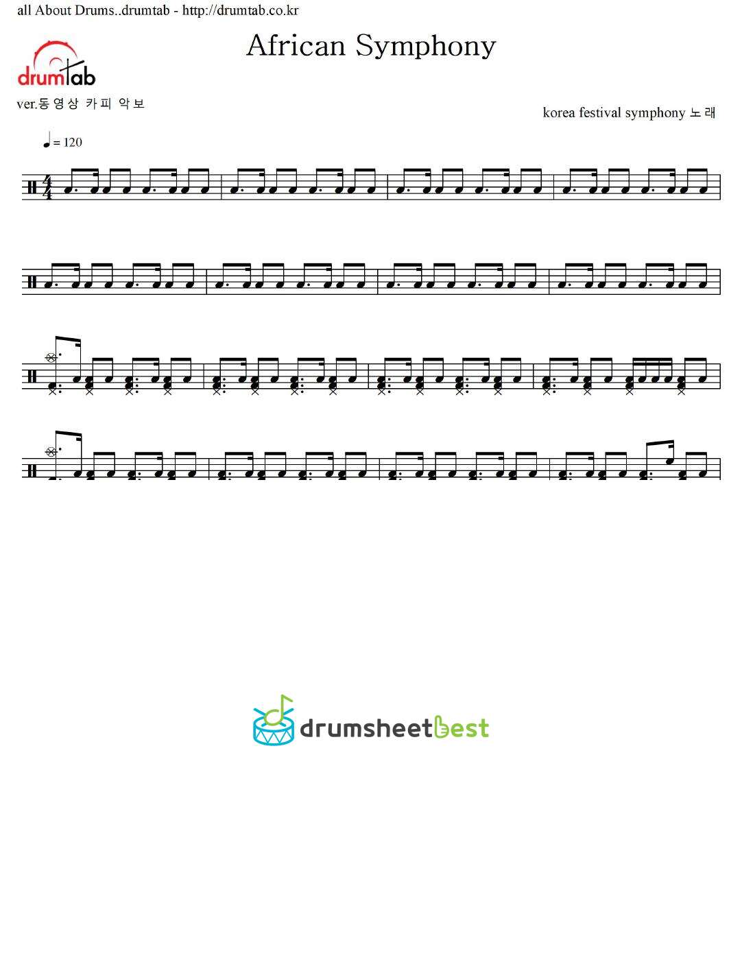 African Symphony preview page 1