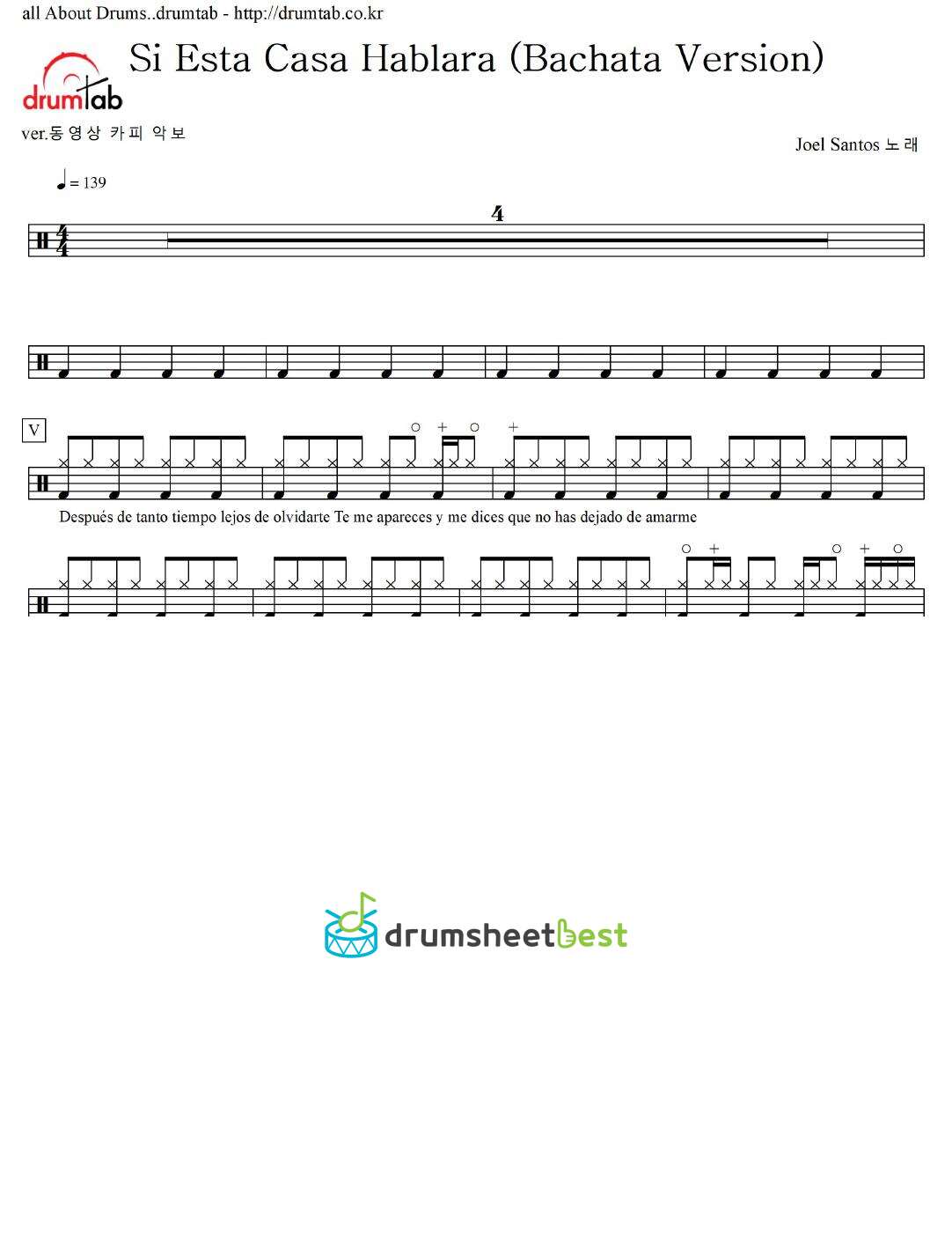 Si Esta Casa Hablara (Bachata Version) preview page 1