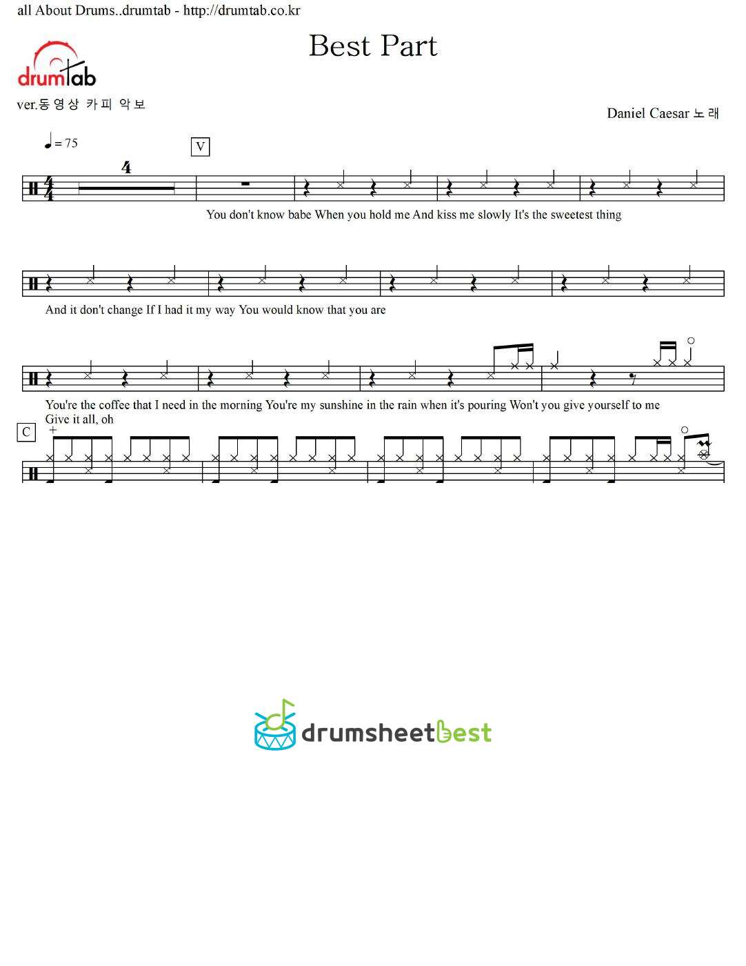 Best Part preview page 1