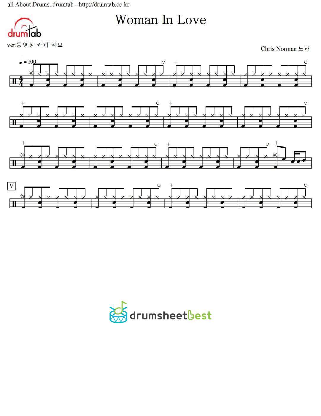 Woman In Love preview page 1