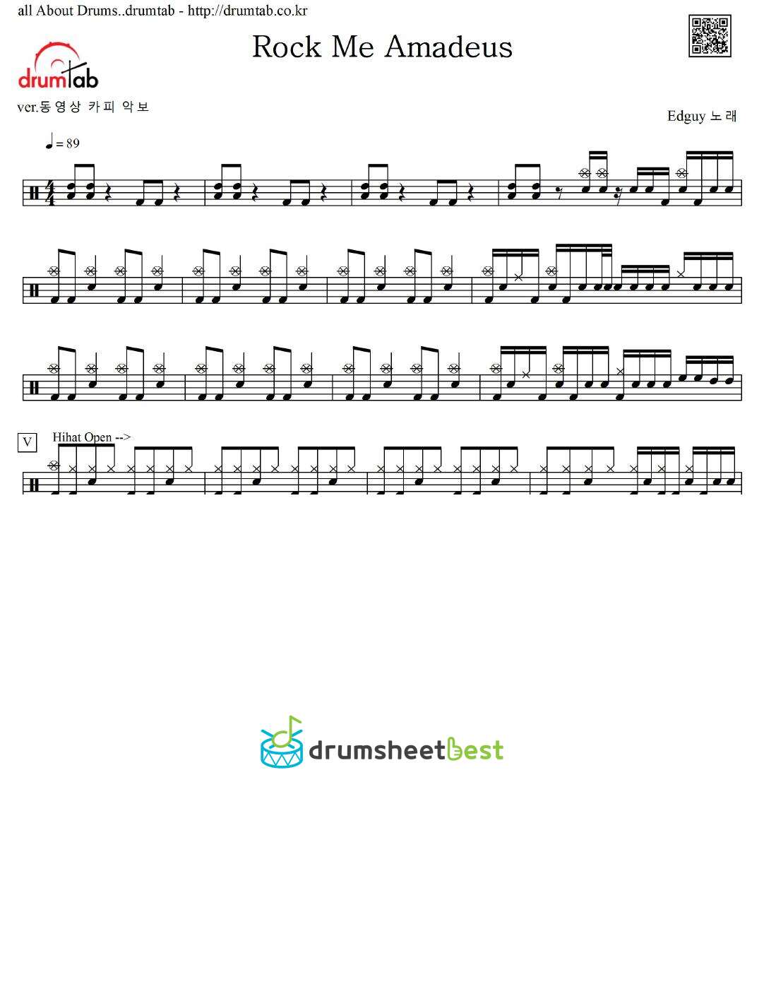 Rock Me Amadeus preview page 1