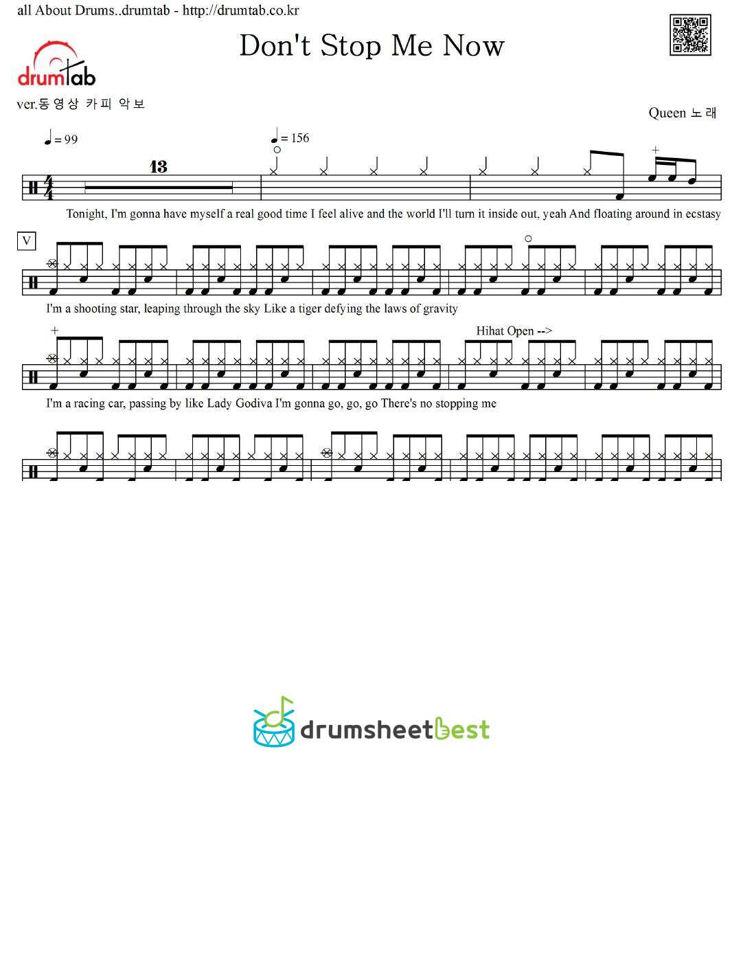 Don't Stop Me Now preview page 1