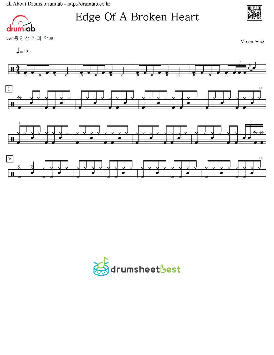 Edge Of A Broken Heart preview page 1