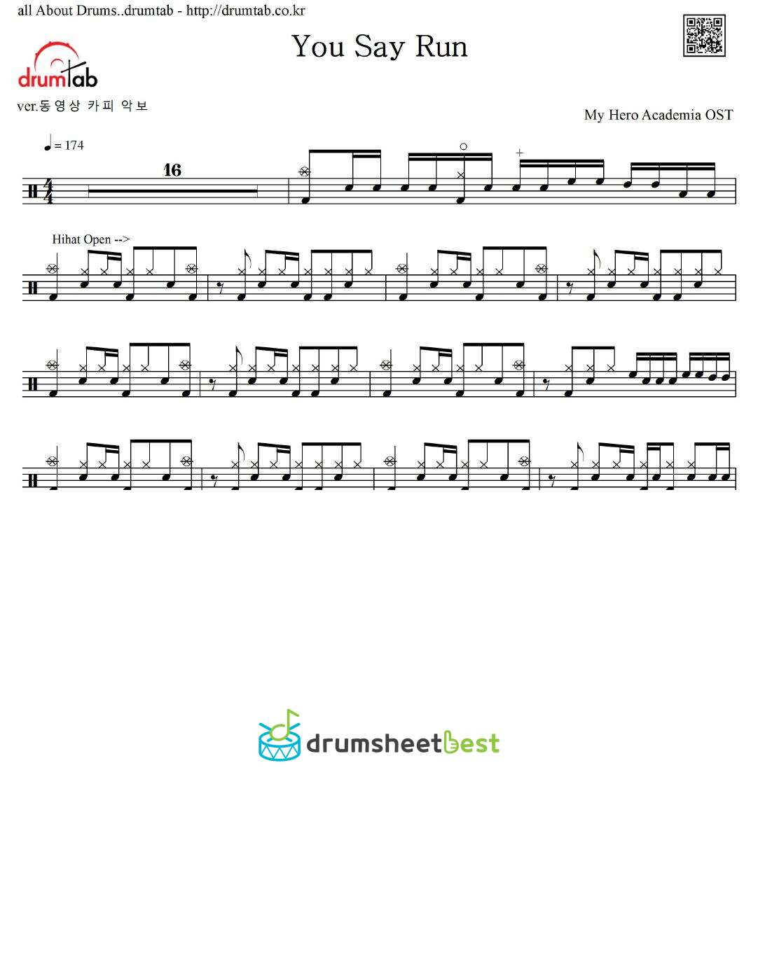 You Say Run preview page 1