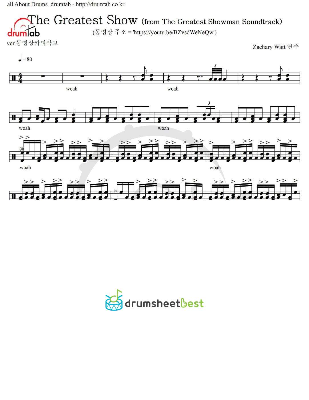 The Greatest Show preview page 1