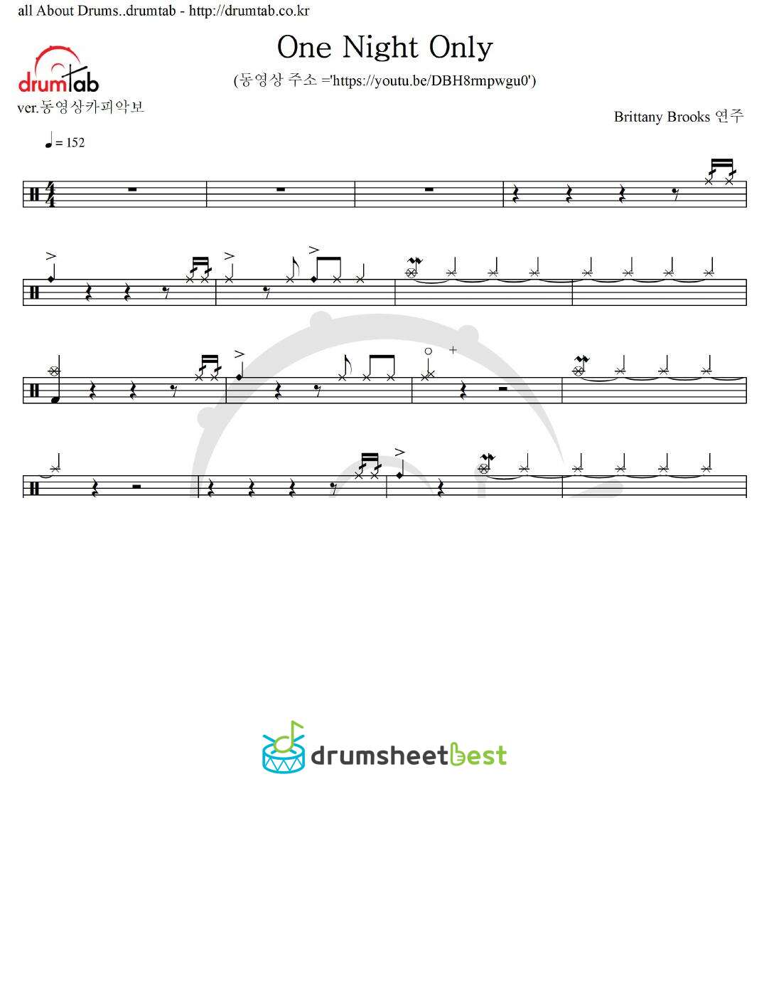 One Night Only preview page 1