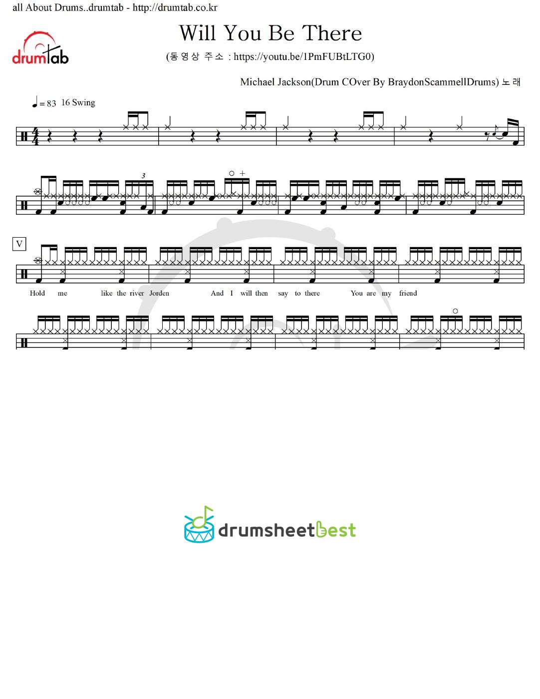 Will You Be There preview page 1