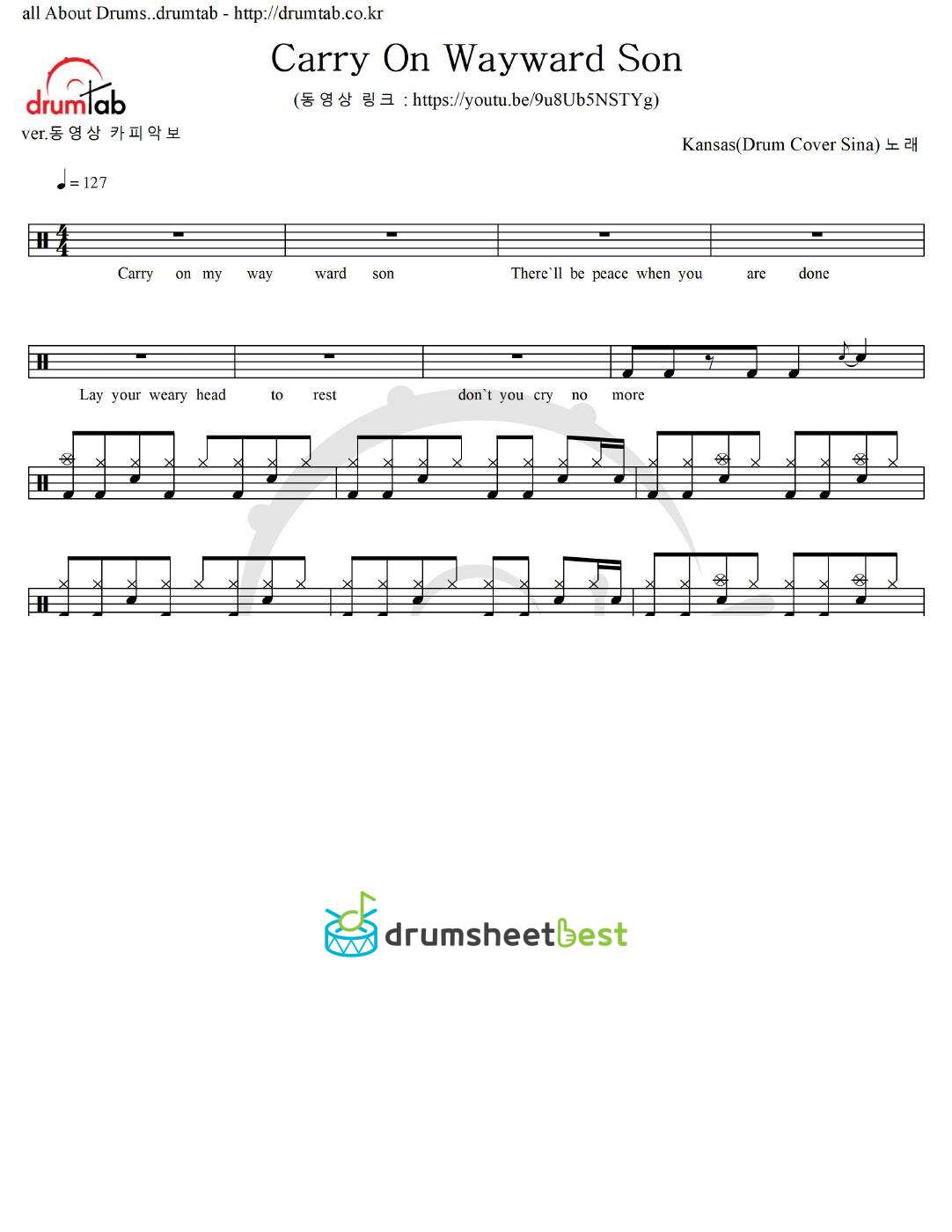 Carry On Wayward Son preview page 1