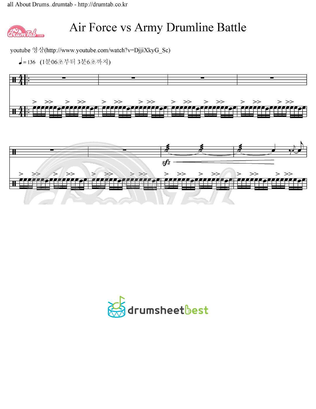 Air Force vs Army Drumline Battle preview page 1