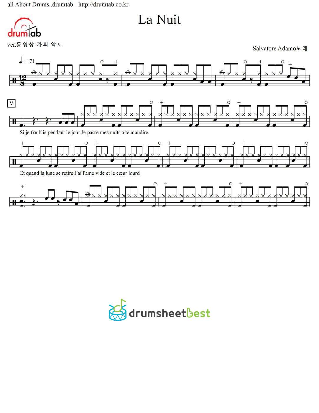 La Nuit preview page 1