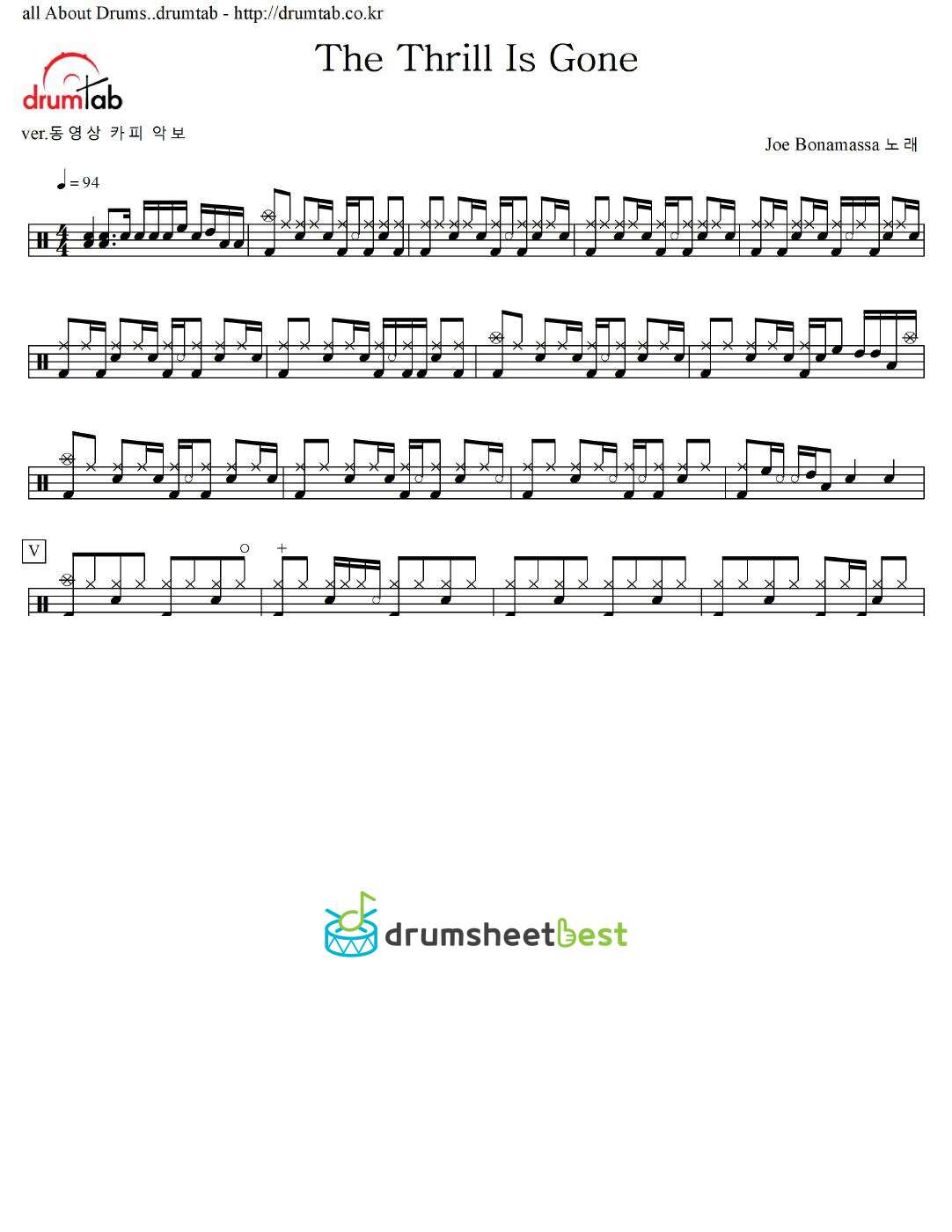 The Thrill Is Gone(Live) preview page 1