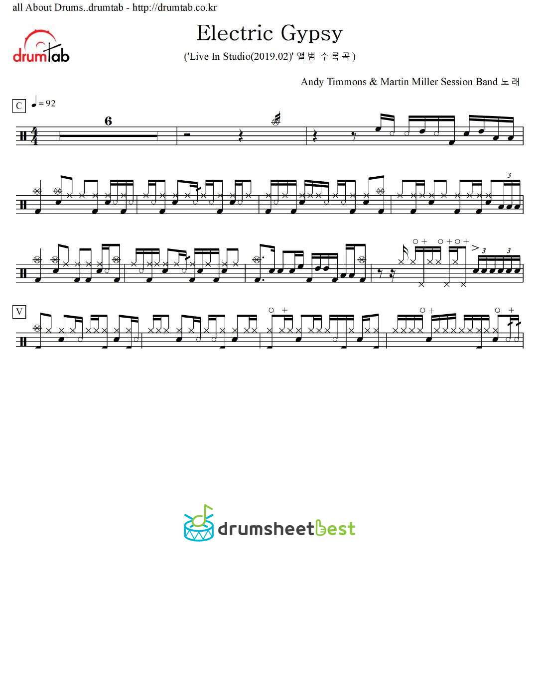 Electric Gypsy preview page 1