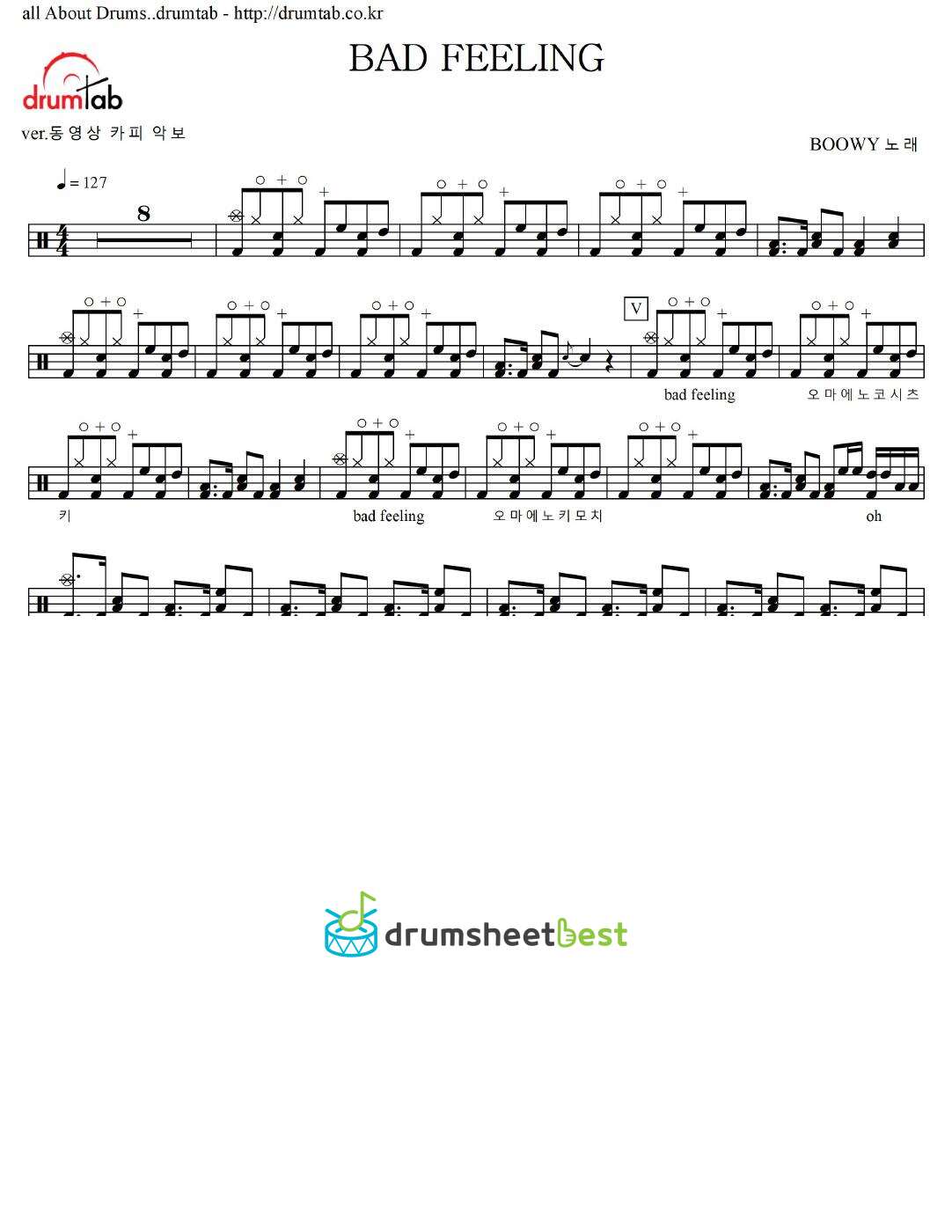 BAD FEELING preview page 1