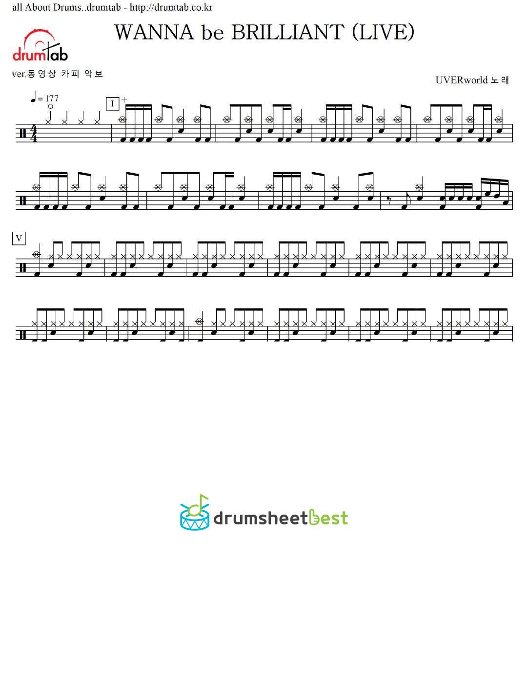 WANNA be BRILLIANT LIVE preview page 1