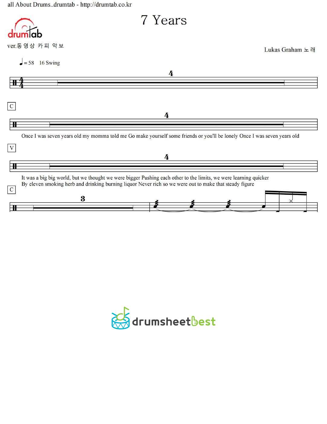 7 Years preview page 1