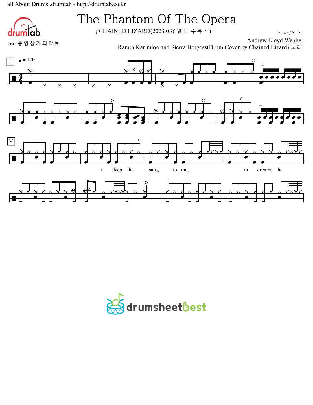 The Phantom Of The Opera preview page 1