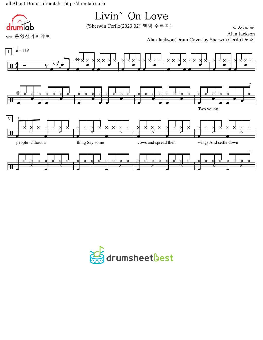 Livin' On Love preview page 1