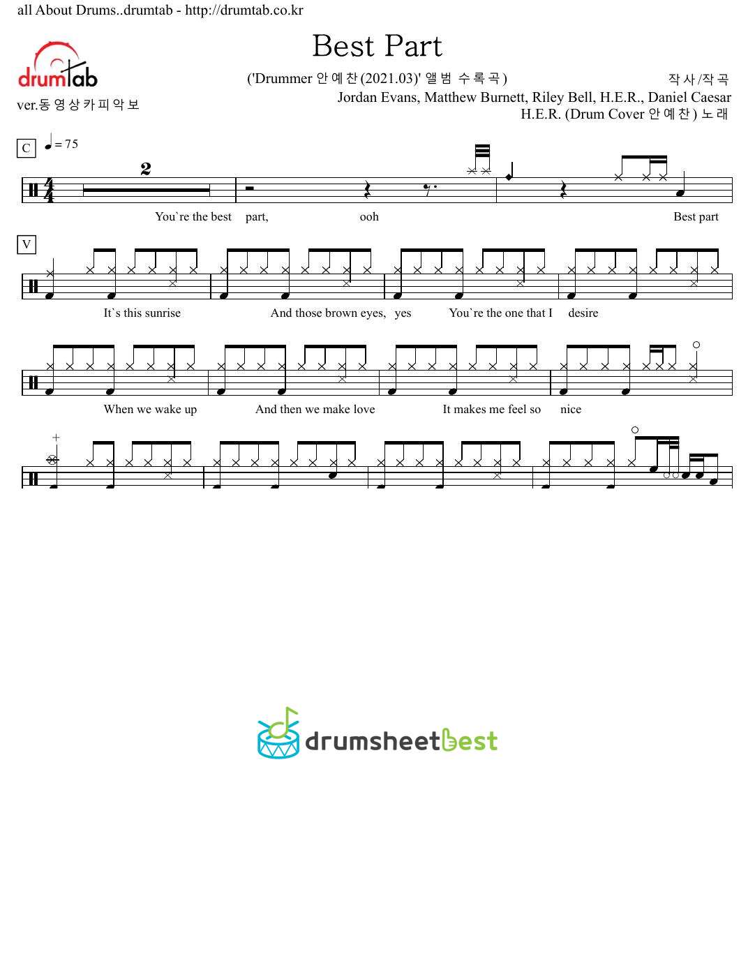 Best Part preview page 1