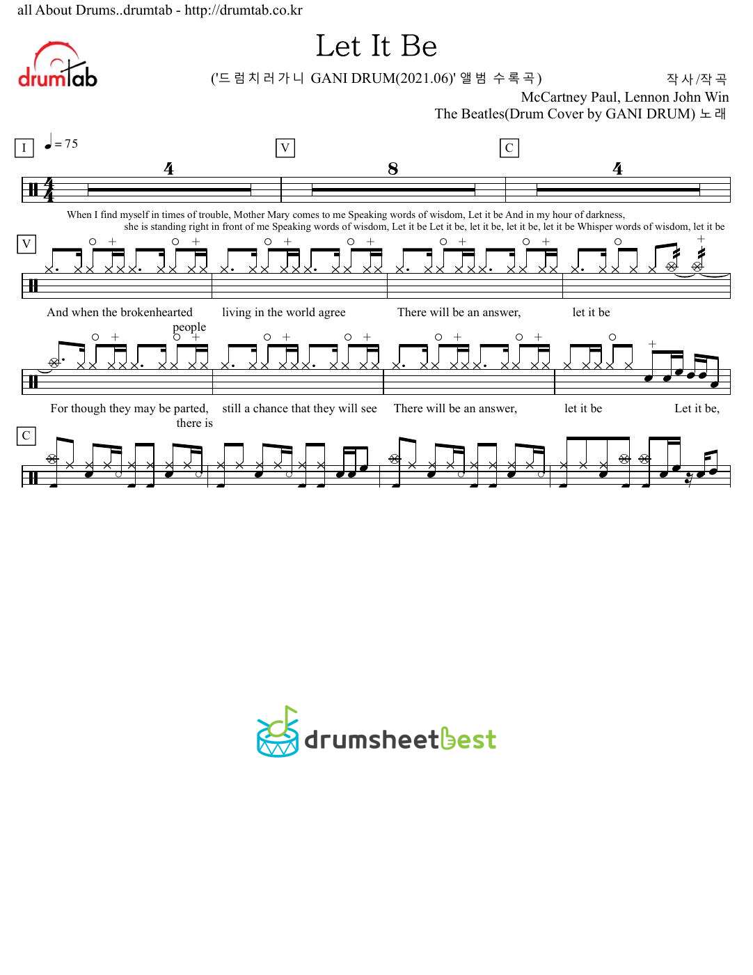 Let It Be preview page 1