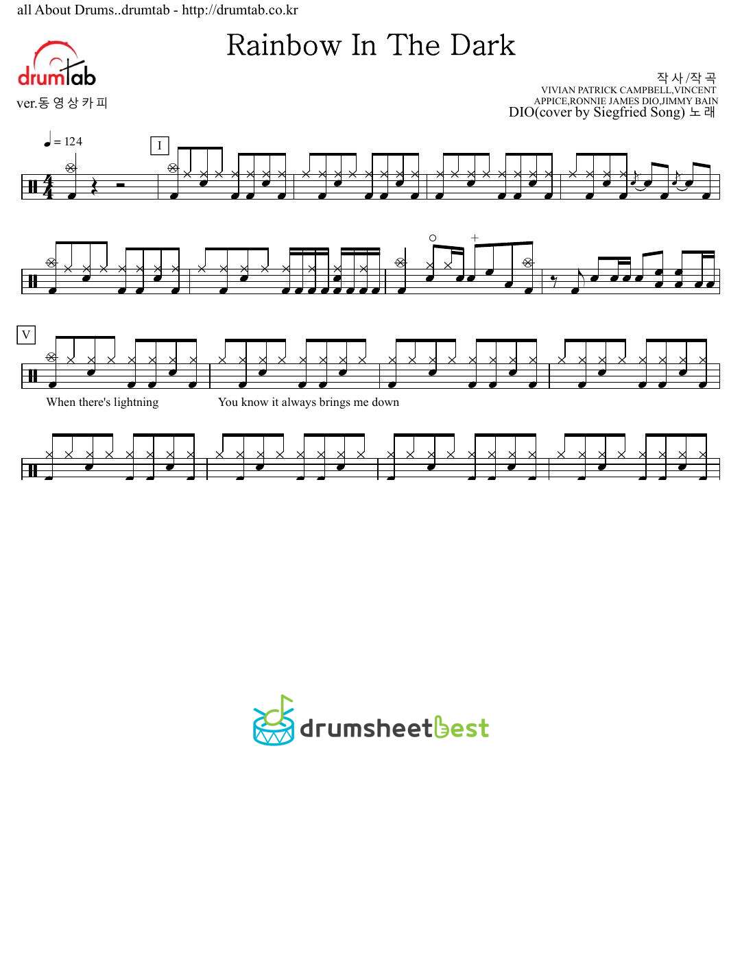 Rainbow In The Dark preview page 1