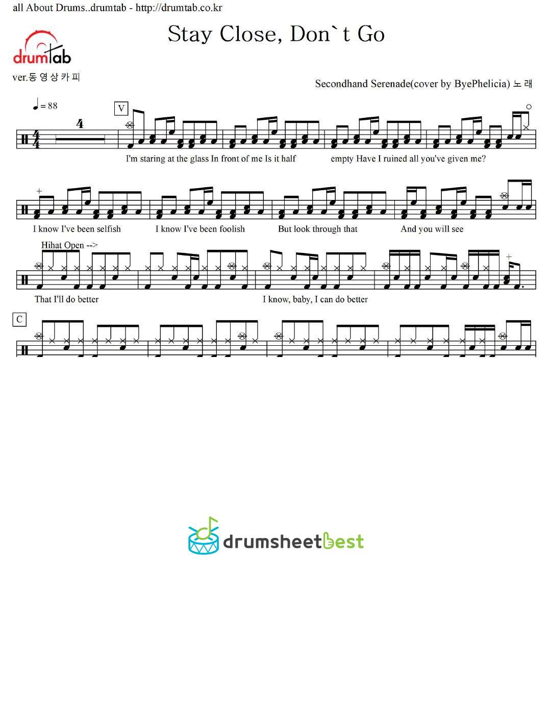 Stay Close, Don't Go preview page 1