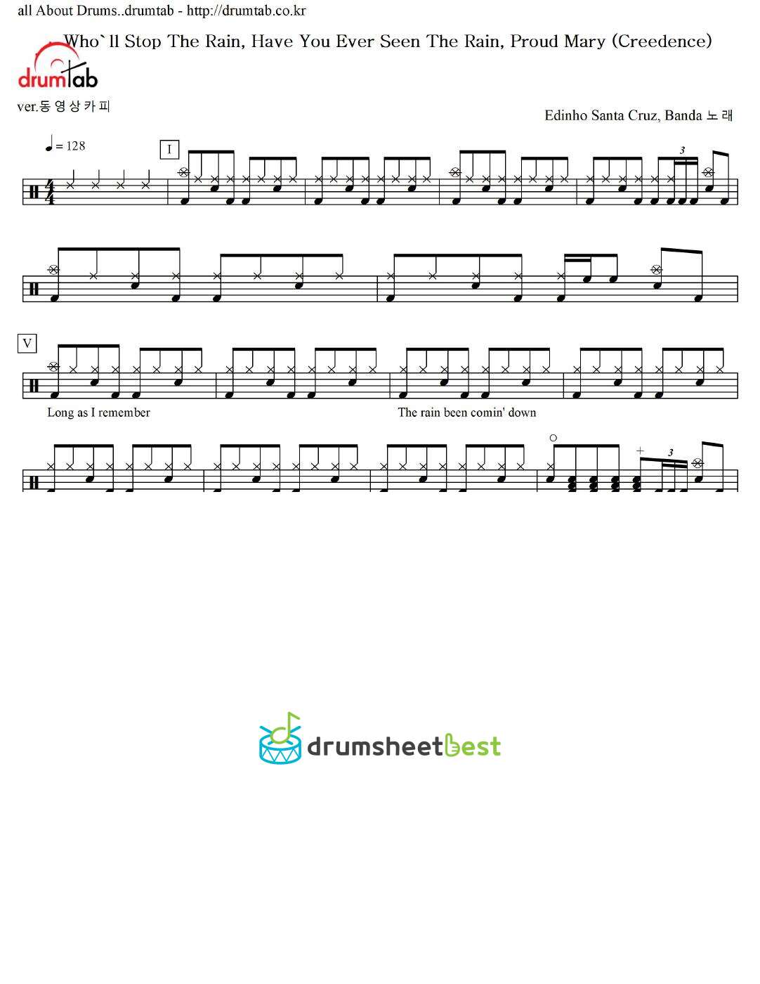 Who'll Stop The Rain, Have You Ever Seen The Rain, Proud Mary (Creedence) preview page 1