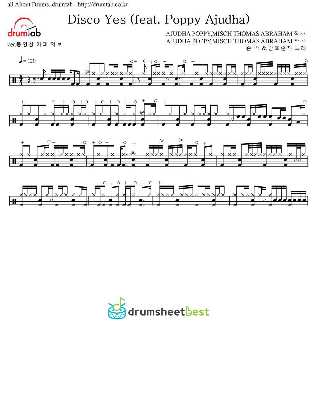 Disco Yes (feat. Poppy Ajudha) preview page 1