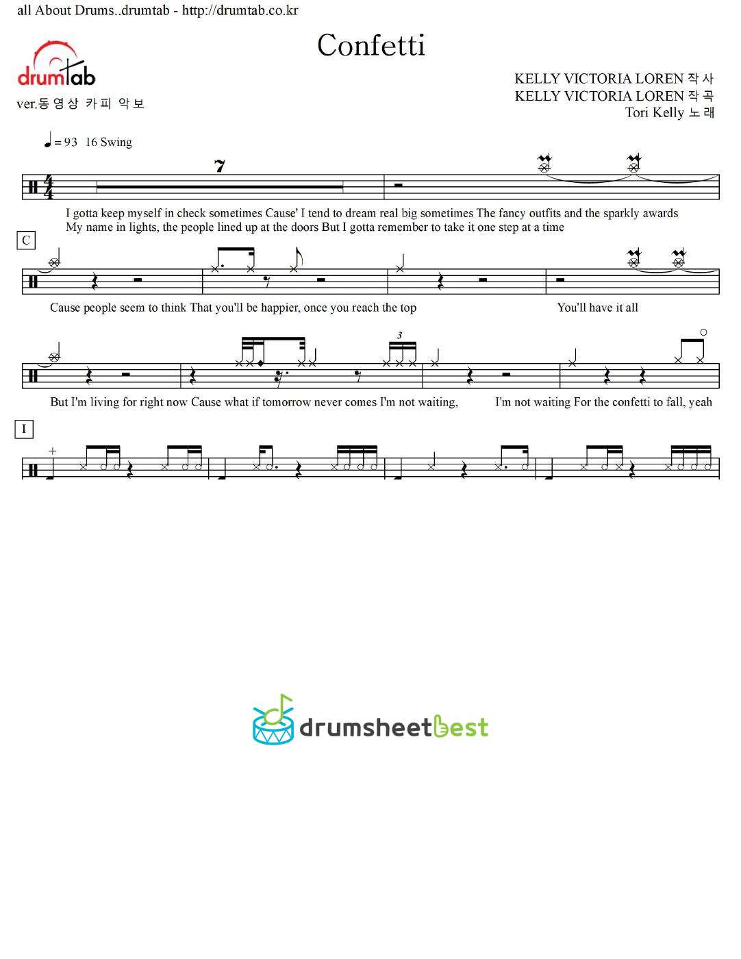 Confetti preview page 1