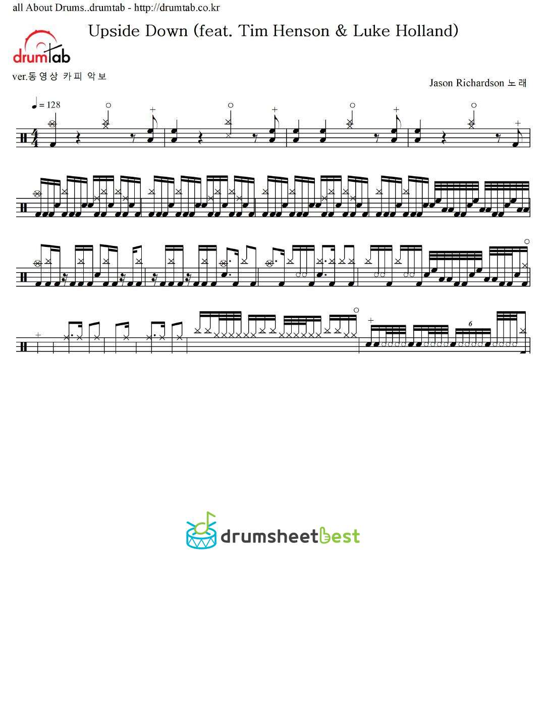 Upside Down (feat. Tim Henson & Luke Holland) preview page 1