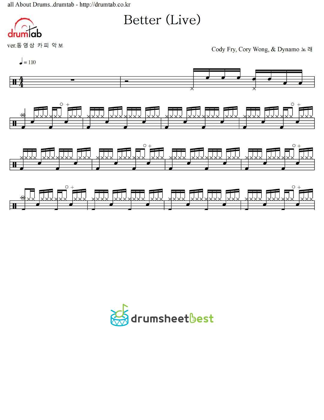 Better (Live) preview page 1