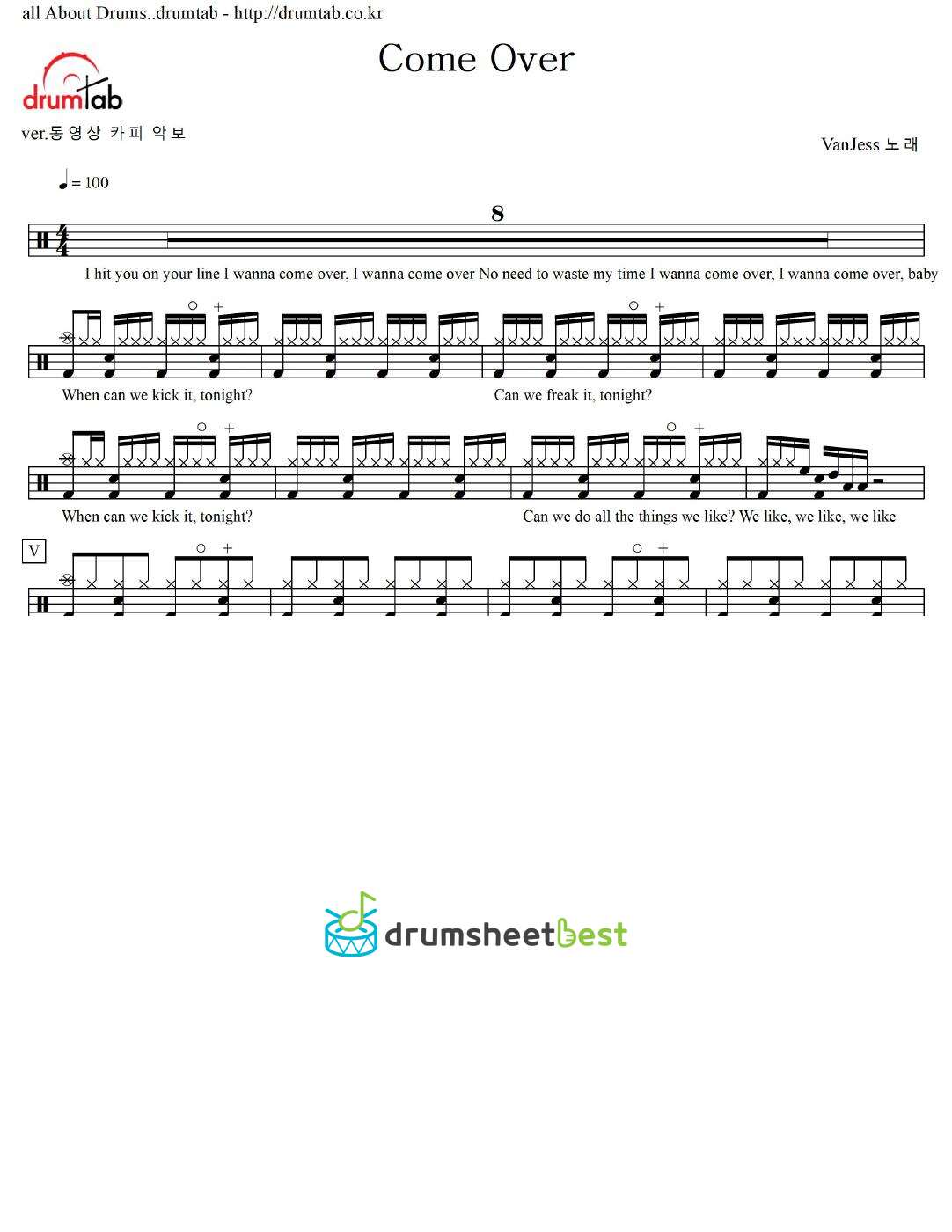 Come Over preview page 1