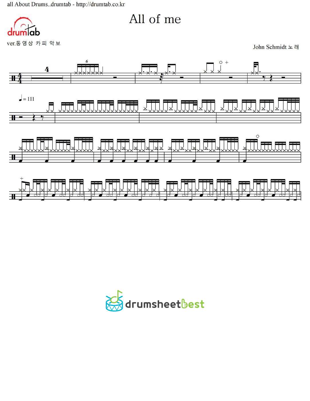 All of me preview page 1