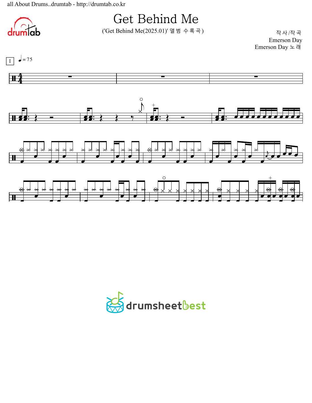 Get Behind Me preview page 1