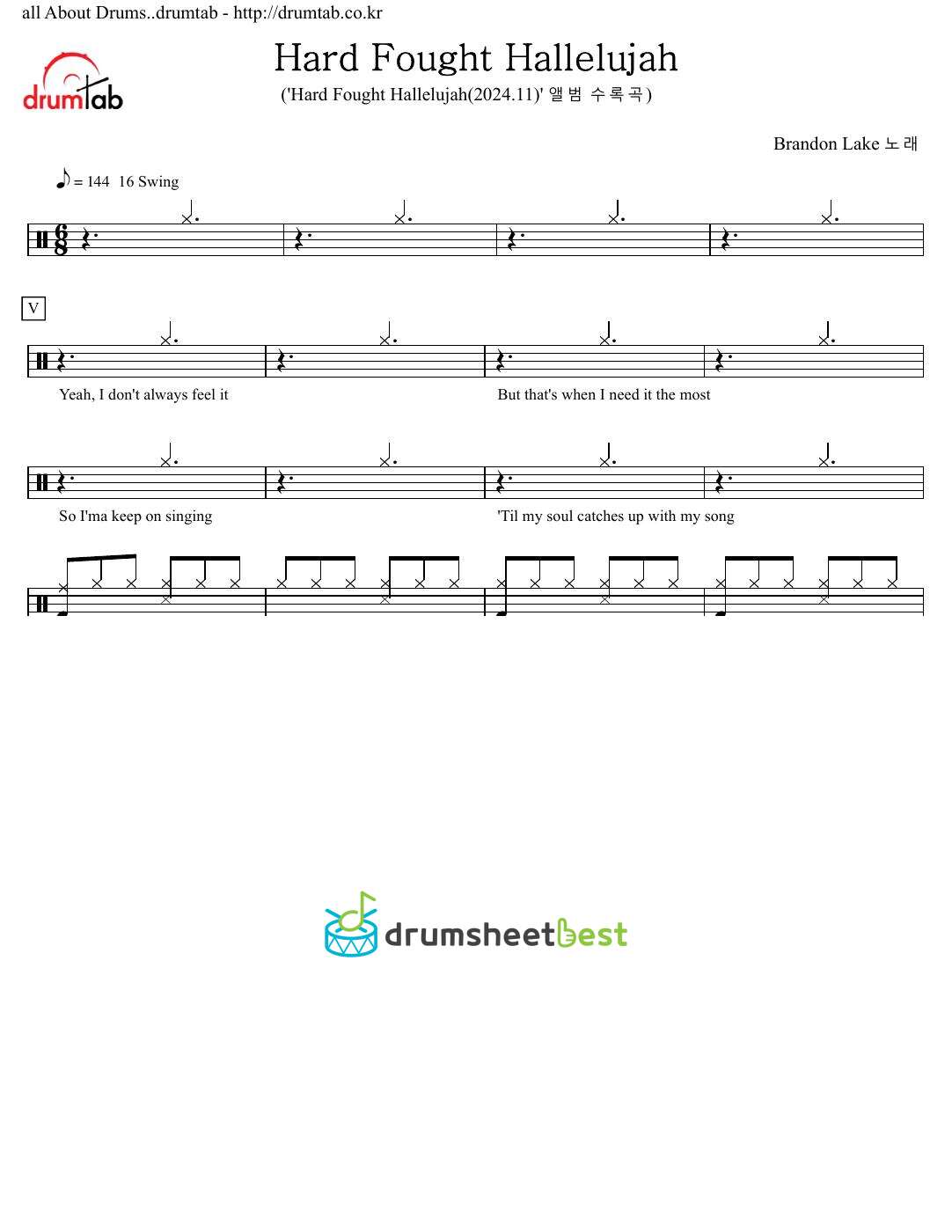 Hard Fought Hallelujah preview page 1