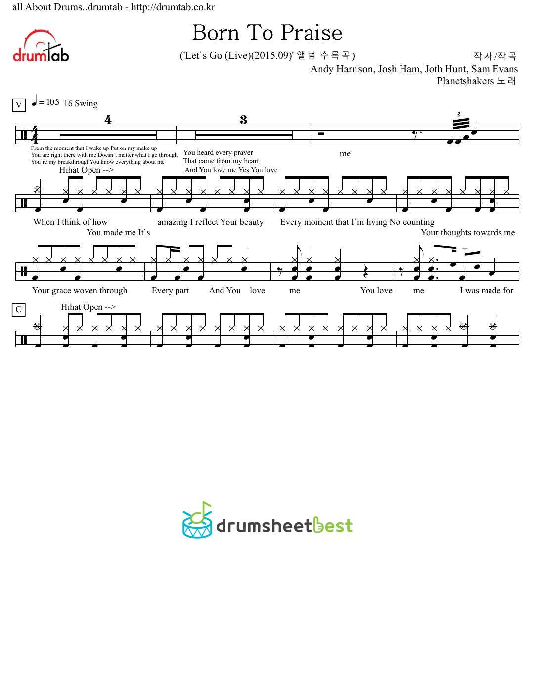 Born To Praise preview page 1