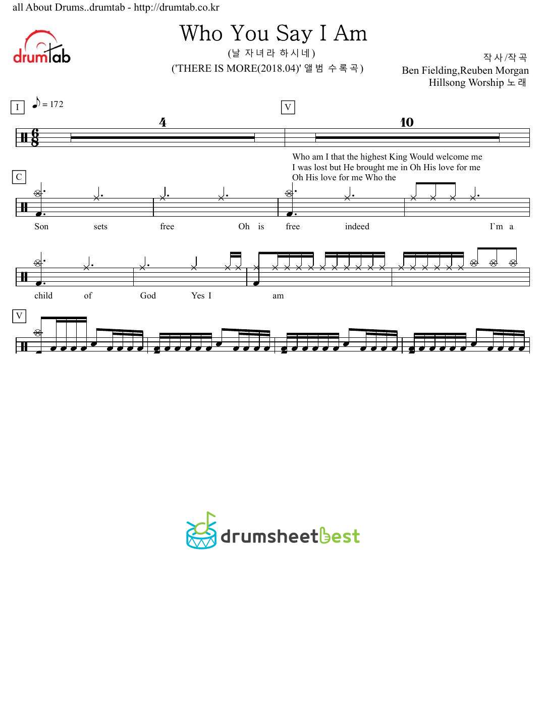 Who You Say I Am preview page 1