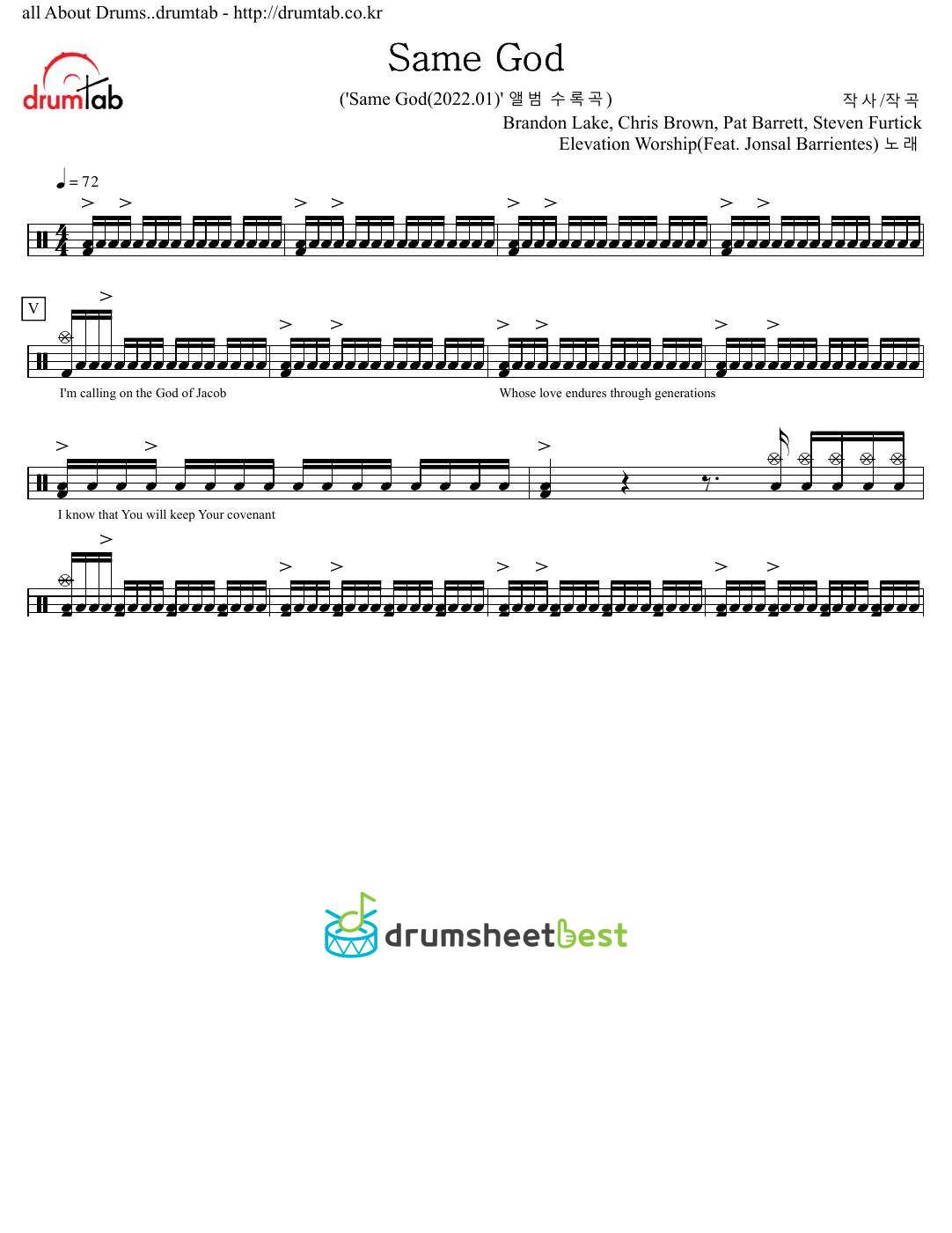 Same God preview page 1