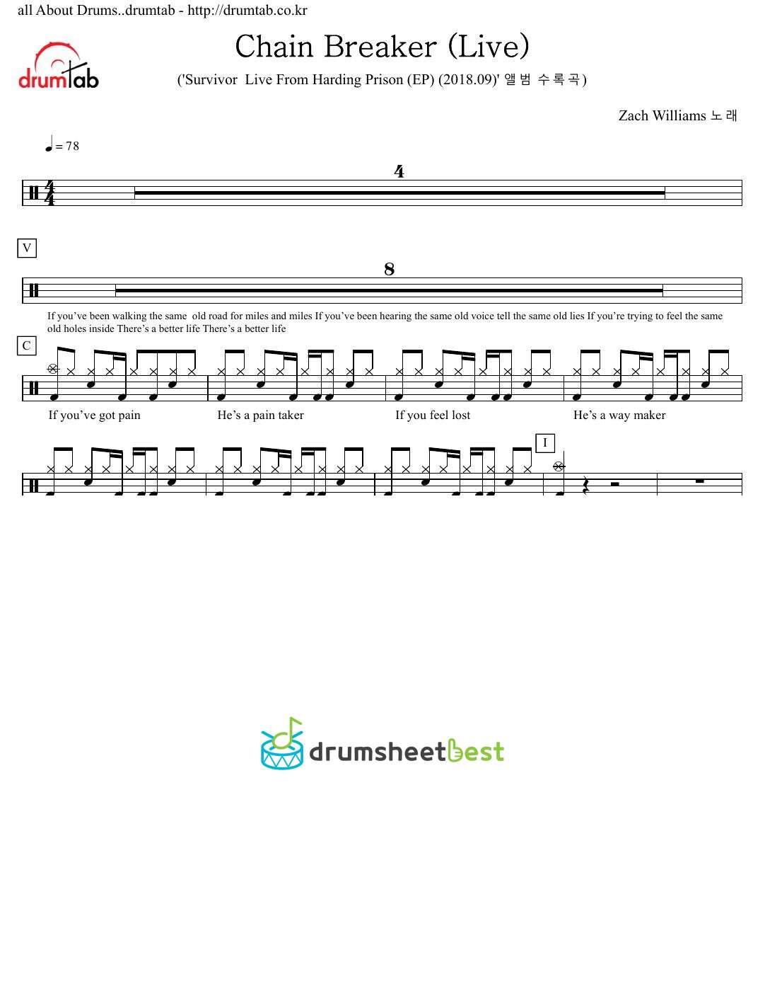Chain Breaker (Live) preview page 1
