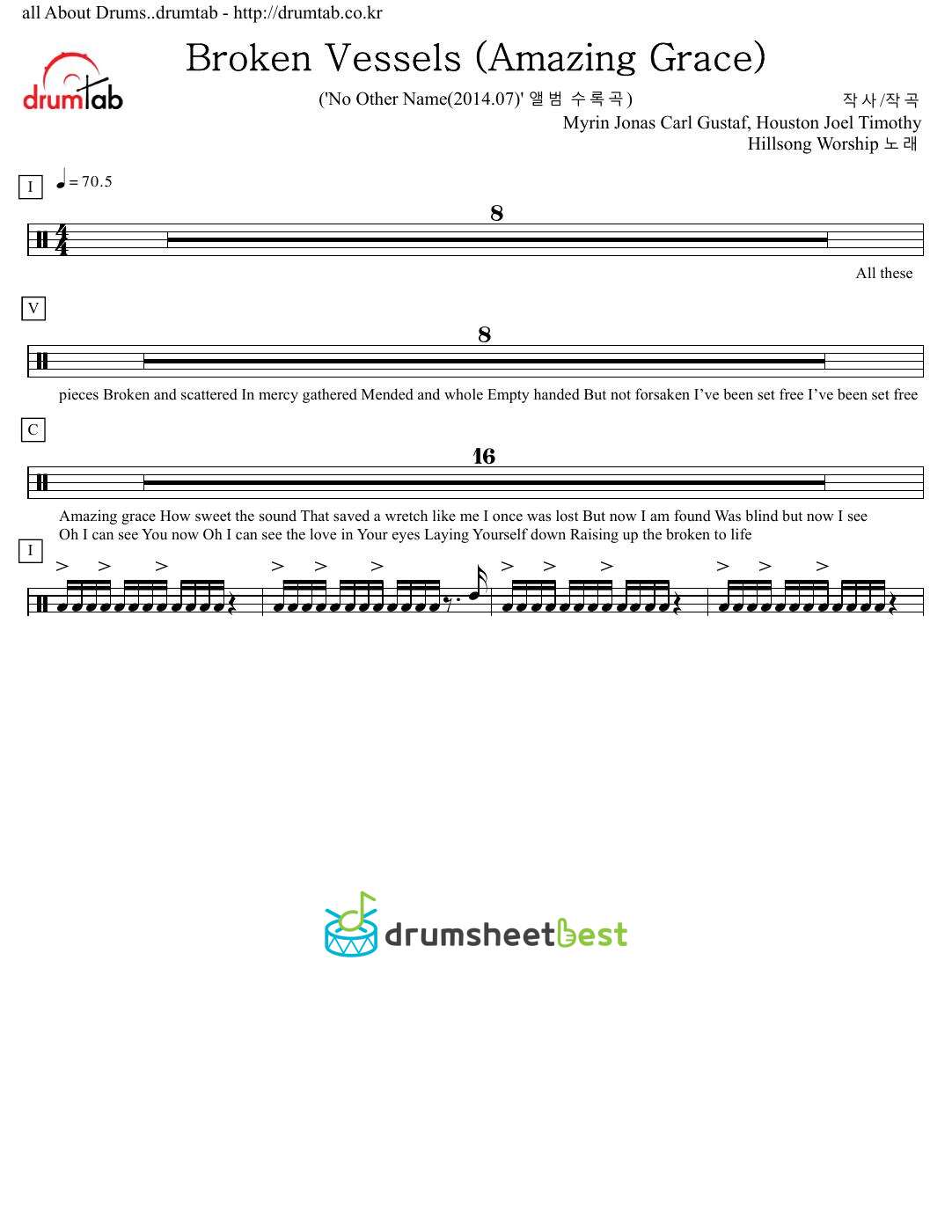 Broken Vessels (Amazing Grace) preview page 1