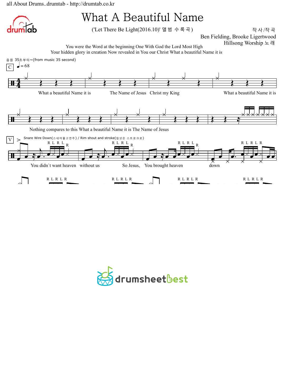 What A Beautiful Name preview page 1