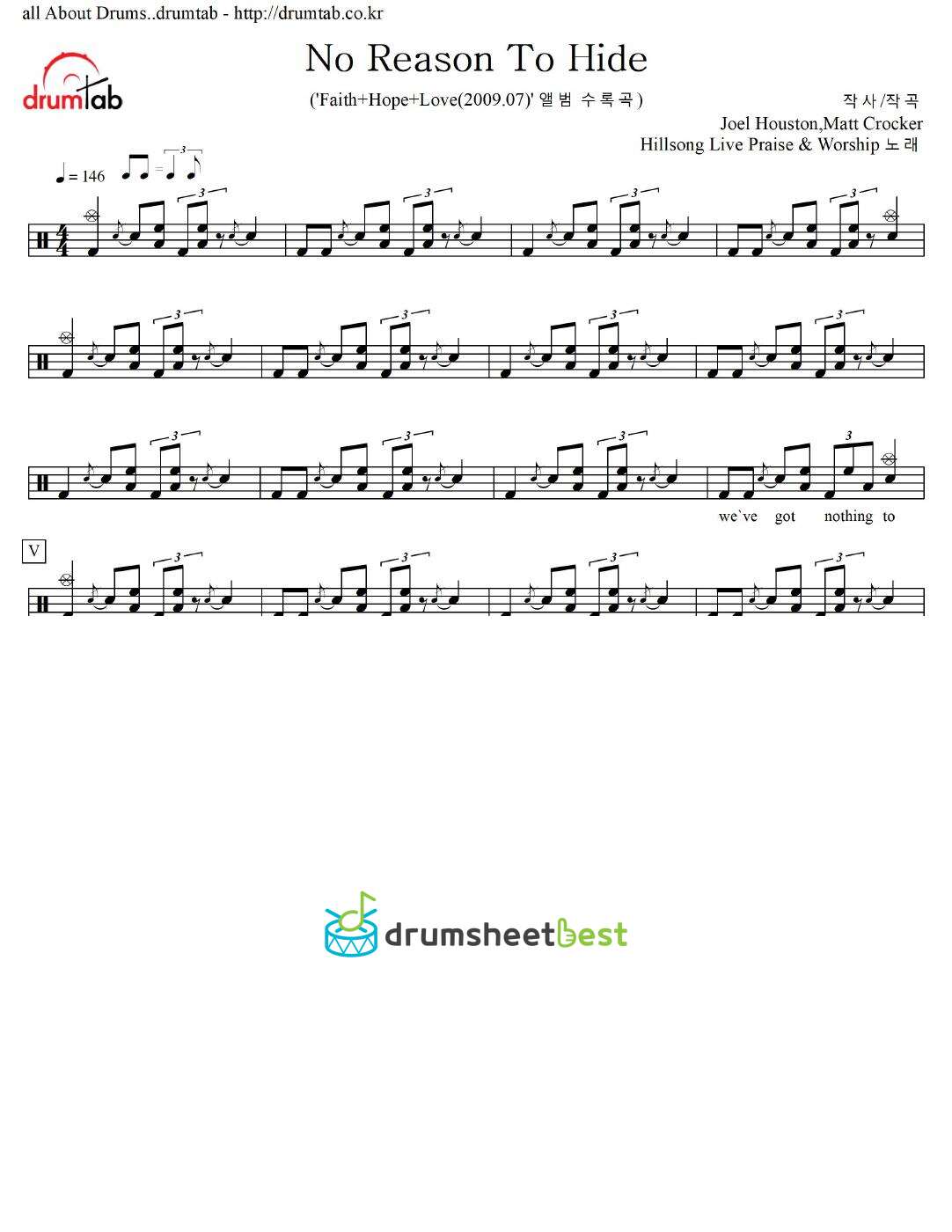 No Reason To Hide preview page 1