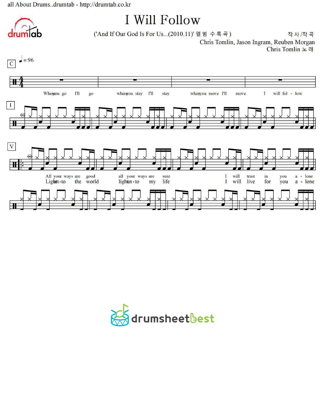 I Will Follow preview page 1