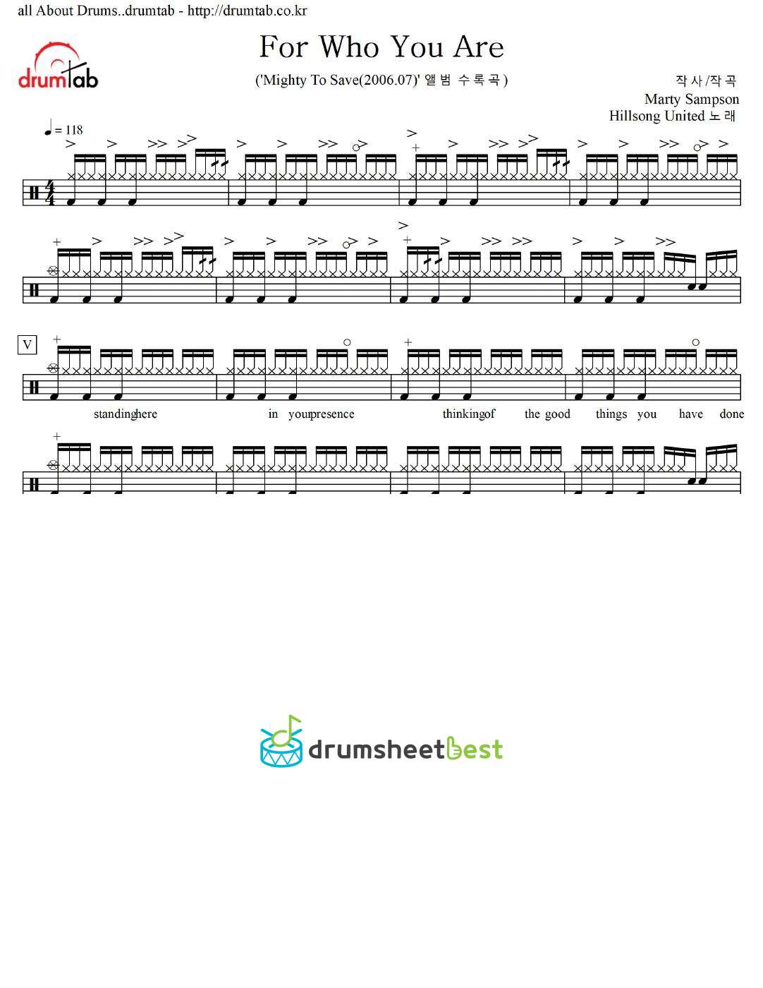 For Who You Are preview page 1