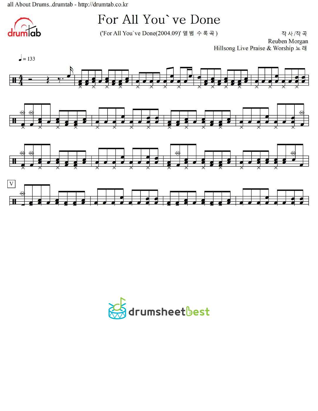 For All You've Done preview page 1