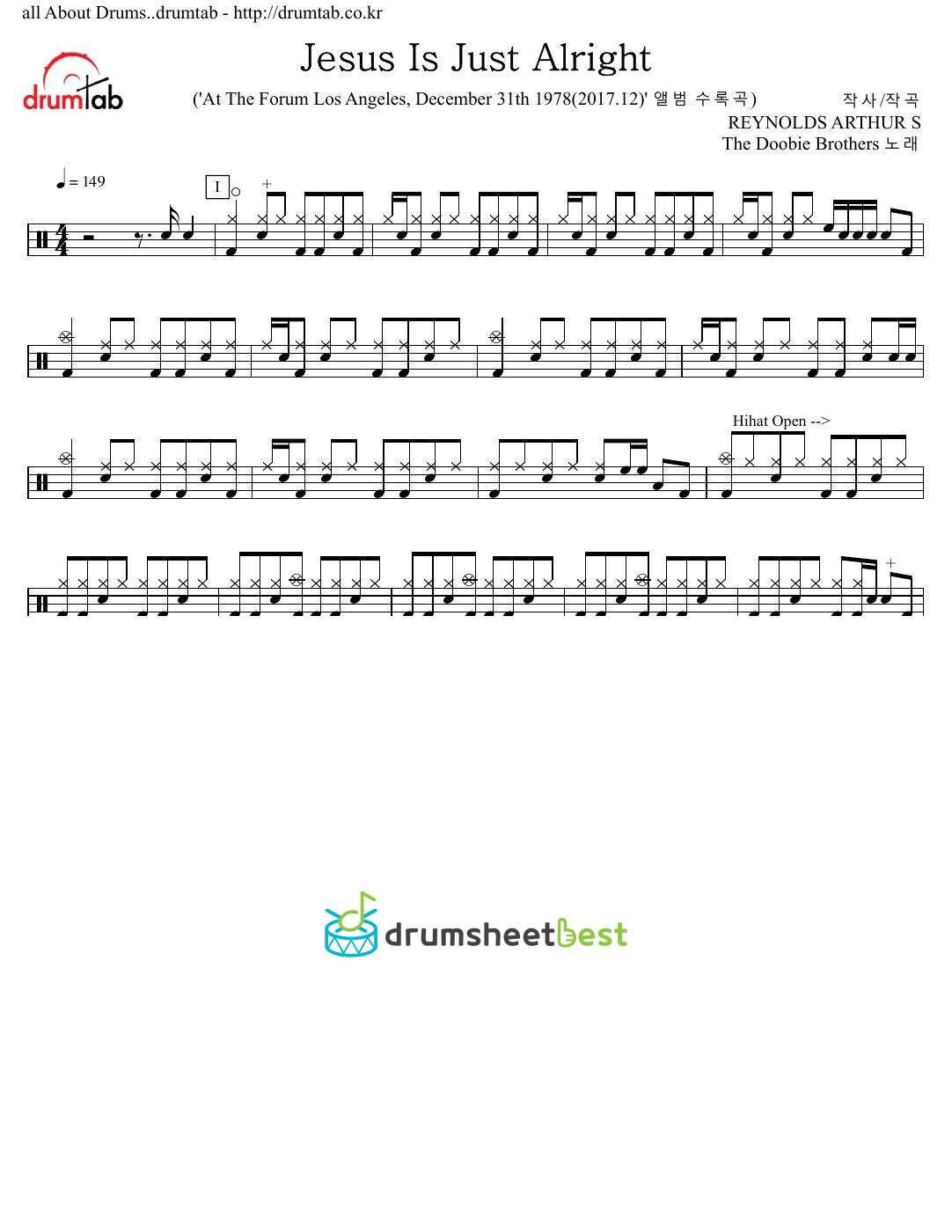 Jesus Is Just Alright preview page 1