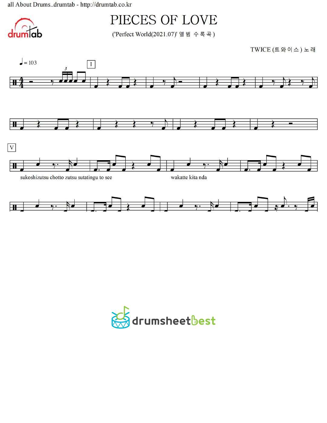 PIECES OF LOVE preview page 1