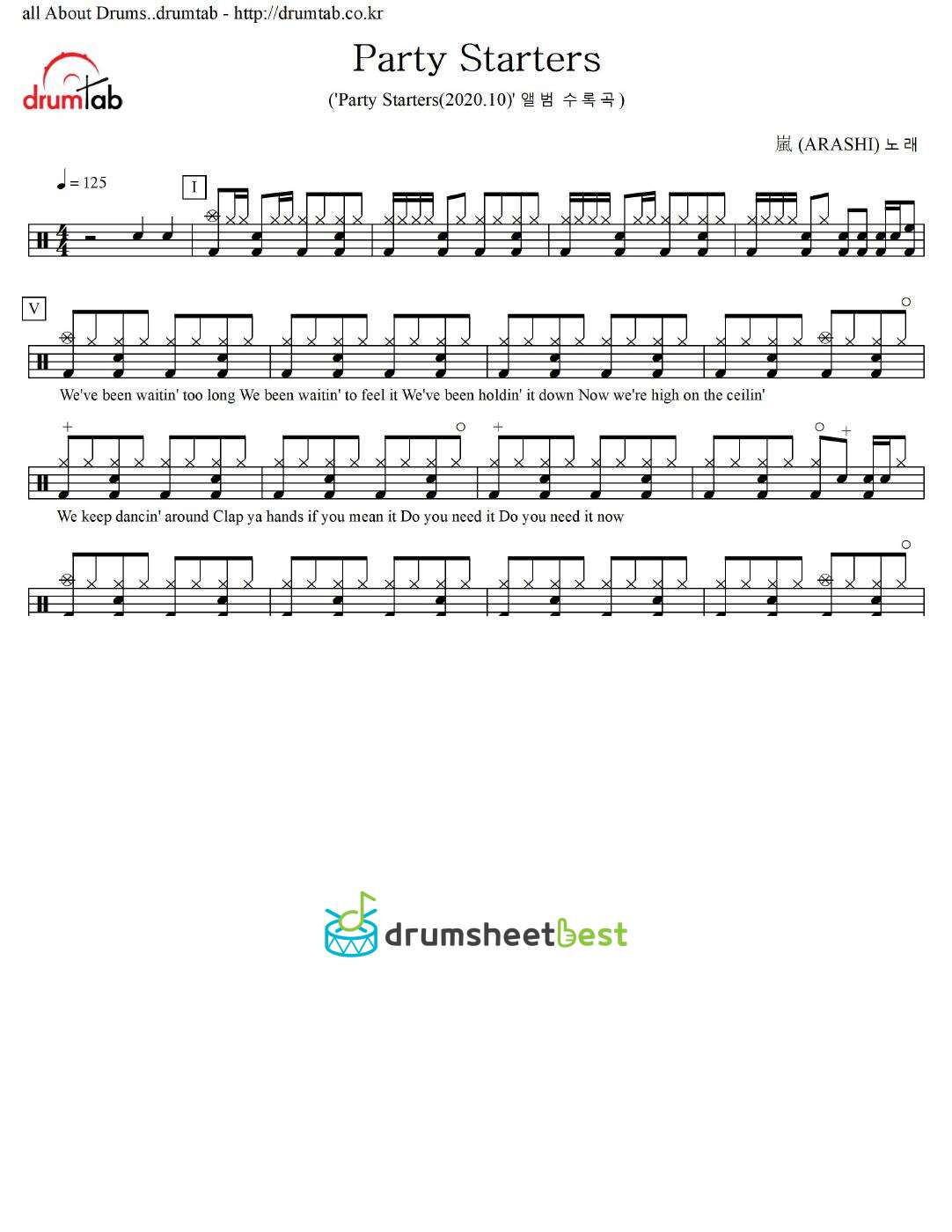 Party Starters preview page 1