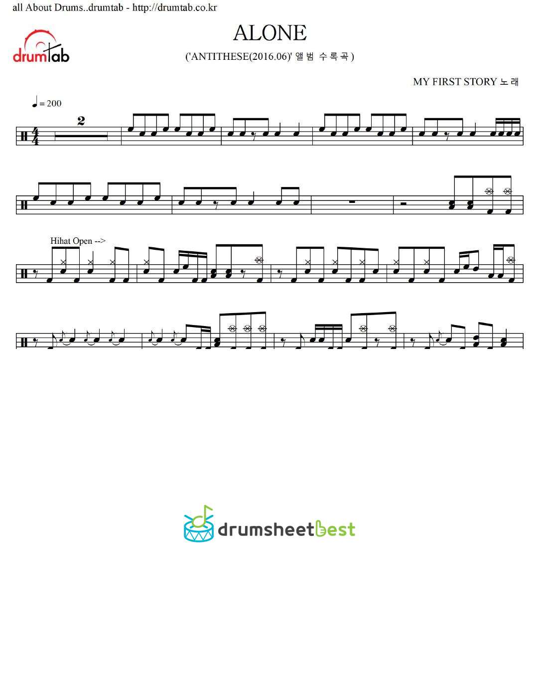 ALONE preview page 1