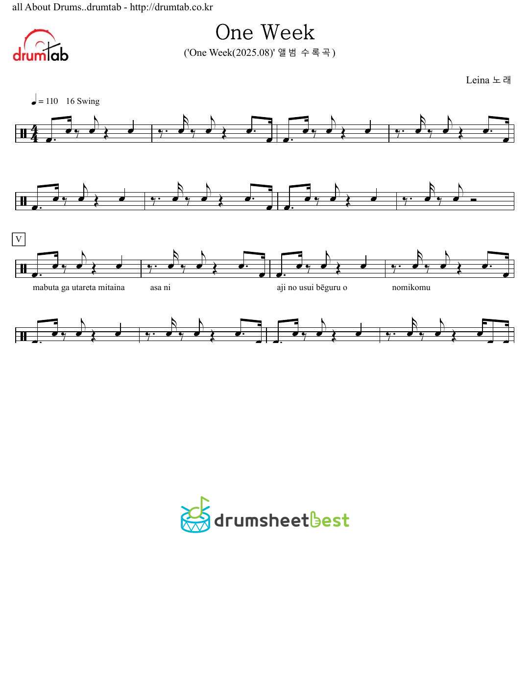 One Week preview page 1